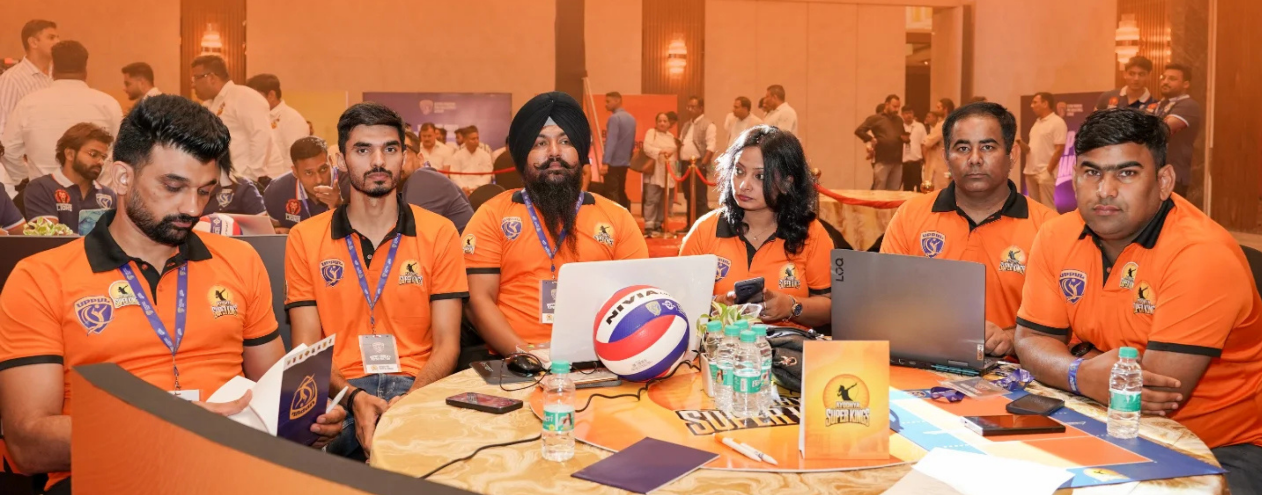 Ayodhya Super Kings team at auction